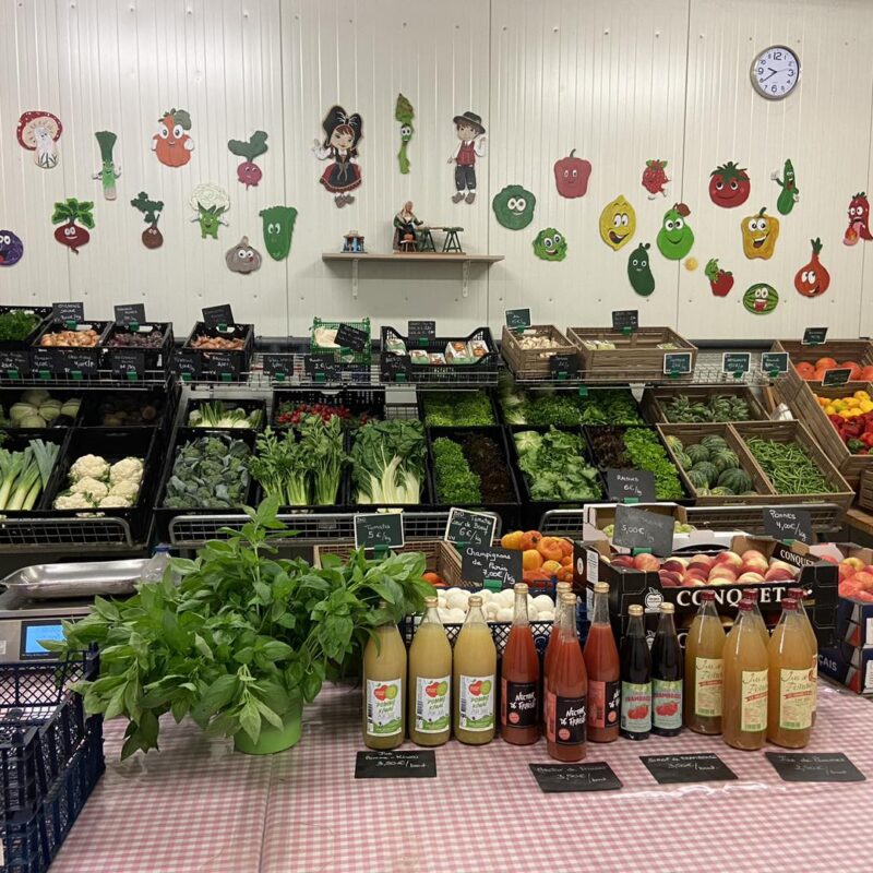 commerce de légume