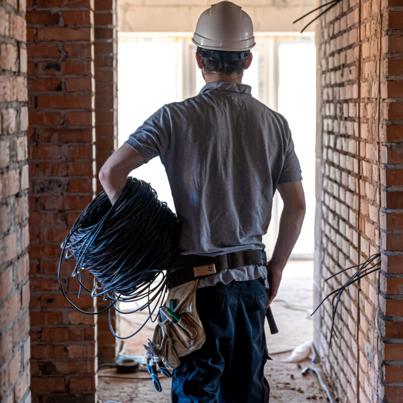ouvrier dans le bâtiment