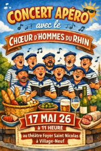 concert apéro choeur d'hommes